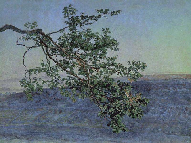Alexander Yakovlevich GOLOVIN The Tree Branch oil painting picture